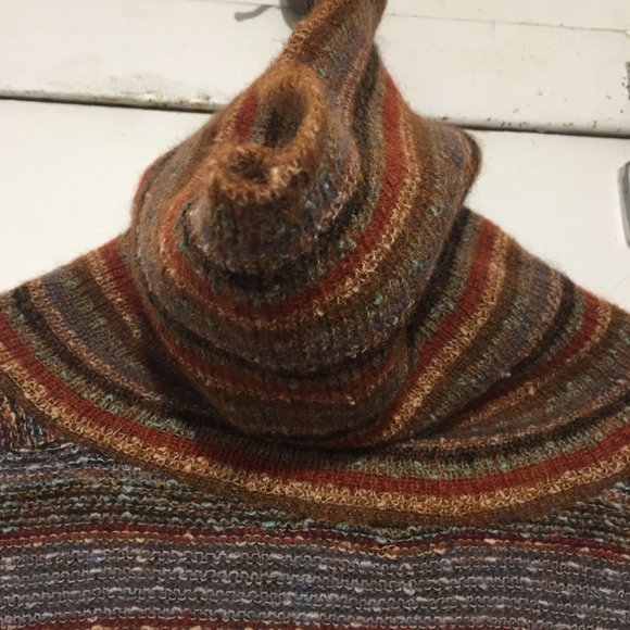 VINTAGE MISSONI KNITTED TURTLENECK SWEATERS SIZE L - Picture 8 of 10